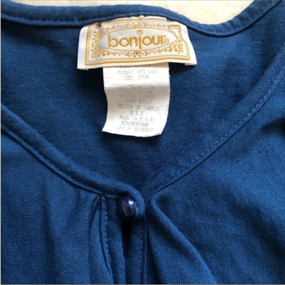 Vintage bonjour Blouse - Picture 5 of 6